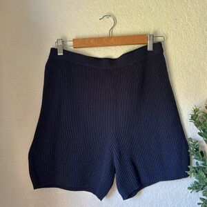 J.Crew High-Waist Ribbed Knit Shorts